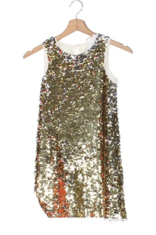 Dziecięca sukienka H&M, Rozmiar 7-8y/ 128-134 cm, Kolor Złocisty, Cena 64,30 zł