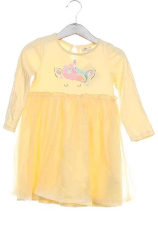 Детска рокля Pepco, Размер 18-24m/ 86-98 см, Цвят Жълт, Цена 12,28 €