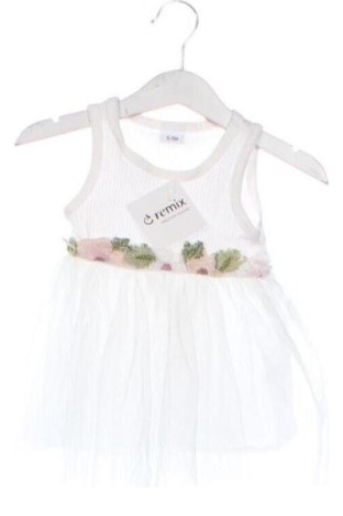 Dziecięca sukienka Unbranded, Rozmiar 6-9m/ 68-74 cm, Kolor Biały, Cena 59,99 zł