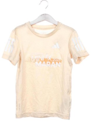Tricou pentru copii Adidas, Mărime 5-6y/ 116-122 cm, Culoare Bej, Preț 79,99 Lei