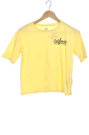 Tricou pentru copii C&A, Mărime 12-13y/ 158-164 cm, Culoare Galben, Preț 31,99 Lei