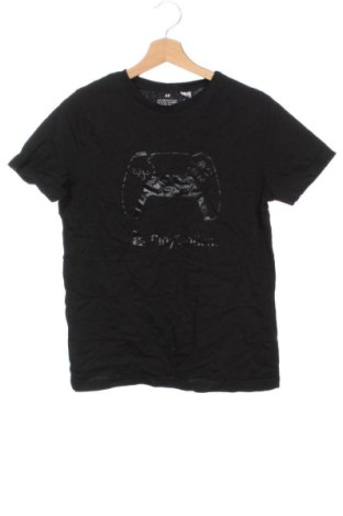 Детска тениска H&M, Размер 12-13y/ 158-164 см, Цвят Черен, Цена 5,62 €