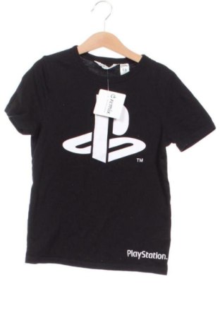 Kinder T-Shirt H&M, Größe 6-7y/ 122-128 cm, Farbe Schwarz, Preis € 4,00