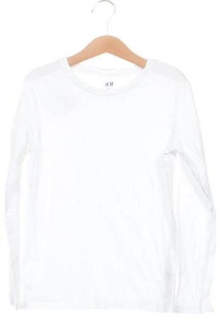 Kinder T-Shirt H&M, Größe 6-7y/ 122-128 cm, Farbe Weiß, Preis € 5,04