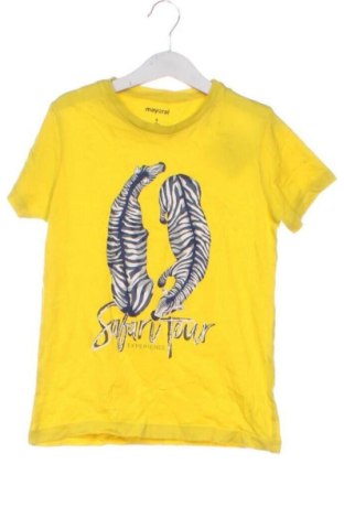 Детска тениска Mayoral, Размер 6-7y/ 122-128 см, Цвят Жълт, Цена 8,18 €