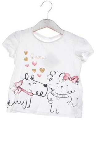 Детска тениска Pepco, Размер 18-24m/ 86-98 см, Цвят Бял, Цена 5,76 €