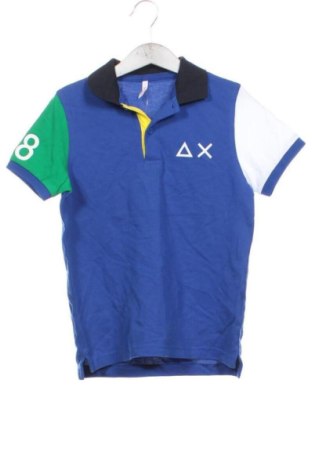 Dziecięcy T-shirt SUN68, Rozmiar 5-6y/ 116-122 cm, Kolor Niebieski, Cena 91,99 zł