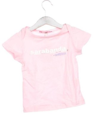 Dziecięcy T-shirt Sarabanda, Rozmiar 2-3y/ 98-104 cm, Kolor Różowy, Cena 53,99 zł
