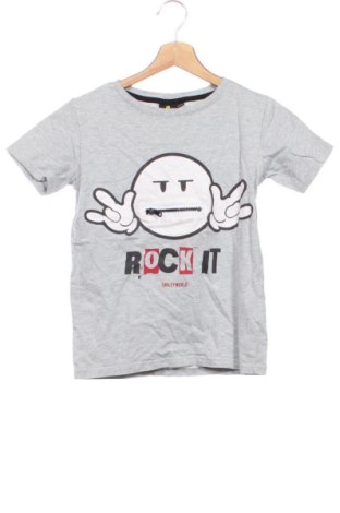 Detské tričko Smiley, Veľkosť 9-10y/ 140-146 cm, Farba Sivá, Cena  5,04 €