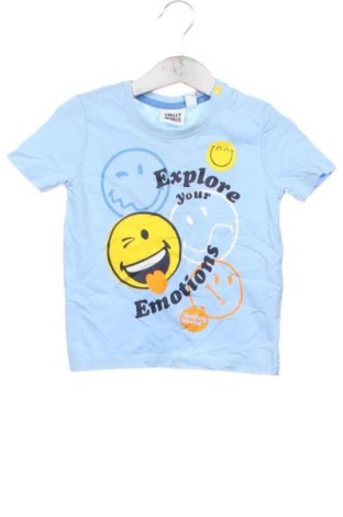 Dziecięcy T-shirt Smiley World, Rozmiar 18-24m/ 86-98 cm, Kolor Niebieski, Cena 26,99 zł