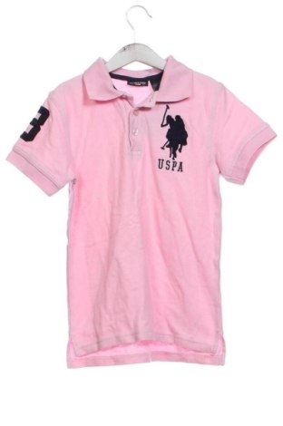 Детска тениска U.S. Polo Assn., Размер 6-7y/ 122-128 см, Цвят Розов, Цена 10,73 €
