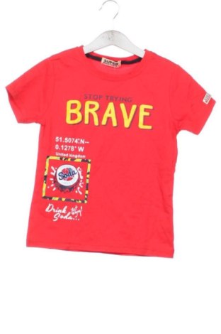 Dziecięcy T-shirt Unbranded, Rozmiar 5-6y/ 116-122 cm, Kolor Czerwony, Cena 26,99 zł