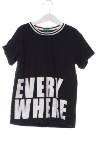Tricou pentru copii United Colors Of Benetton, Mărime 8-9y/ 134-140 cm, Culoare Negru, Preț 39,89 Lei