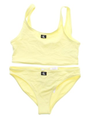 Детски бански Calvin Klein, Размер 14-15y/ 168-170 см, Цвят Жълт, Цена 47,55 €