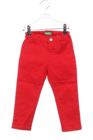 Detské džínsy  United Colors Of Benetton, Veľkosť 18-24m/ 86-98 cm, Farba Červená, Cena  11,95 €