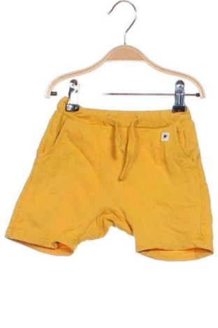 Детски къс панталон Lindex, Размер 9-12m/ 74-80 см, Цвят Жълт, Цена 7,16 €