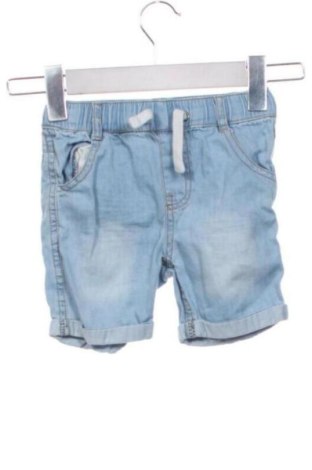 Pantaloni scurți pentru copii Topomini, Mărime 12-18m/ 80-86 cm, Culoare Albastru, Preț 36,49 Lei