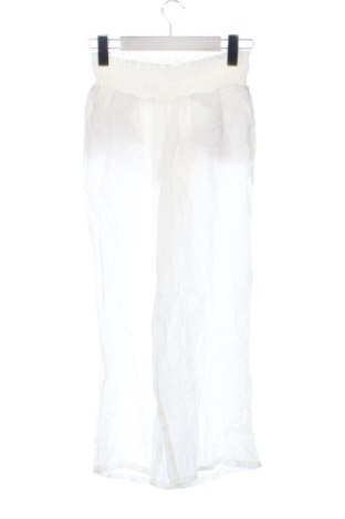 Детски панталон H&M, Размер 9-10y/ 140-146 см, Цвят Бял, Цена 11,24 €