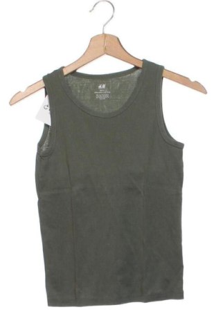 Podkoszulek dziecięcy H&M, Rozmiar 8-9y/ 134-140 cm, Kolor Zielony, Cena 32,15 zł