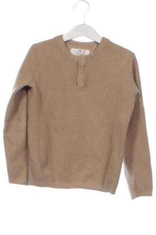 Dziecięcy sweter H&M, Rozmiar 6-7y/ 122-128 cm, Kolor Beżowy, Cena 43,19 zł