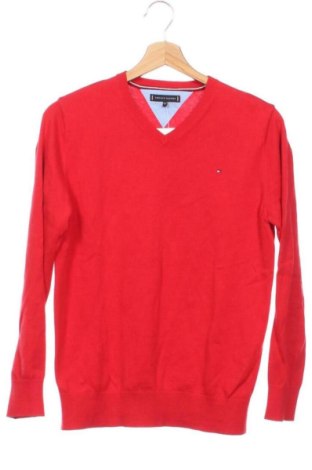 Dziecięcy sweter Tommy Hilfiger, Rozmiar 12-13y/ 158-164 cm, Kolor Czerwony, Cena 144,68 zł