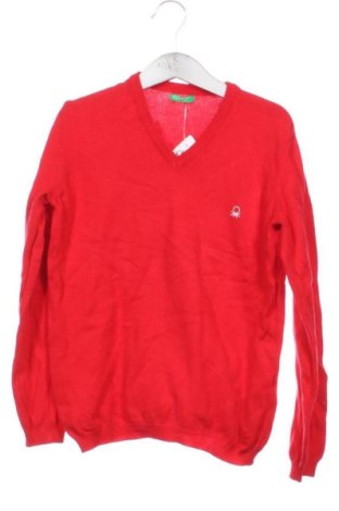 Детски пуловер United Colors Of Benetton, Размер 6-7y/ 122-128 см, Цвят Червен, Цена 12,27 €