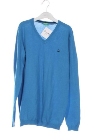 Детски пуловер United Colors Of Benetton, Размер 11-12y/ 152-158 см, Цвят Син, Цена 12,00 €