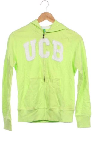 Hanorac pentru copii United Colors Of Benetton, Mărime 11-12y/ 152-158 cm, Culoare Verde, Preț 72,99 Lei
