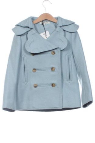 Dziecięcy płaszczyk Lanvin, Rozmiar 7-8y/ 128-134 cm, Kolor Niebieski, Cena 2 534,56 zł