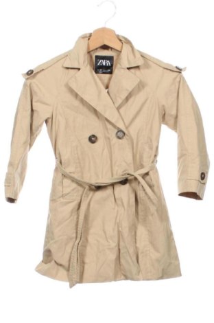 Dětský kabát  Zara, Velikost 6-7y/ 122-128 cm, Barva Béžová, Cena  409,00 Kč