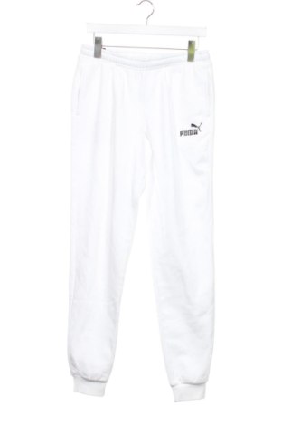 Kinder Sporthose PUMA, Größe 14-15y/ 168-170 cm, Farbe Weiß, Preis 18,99 €