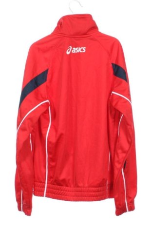 Детско спортно горнище ASICS, Размер 10-11y/ 146-152 см, Цвят Червен, Цена 17,89 €