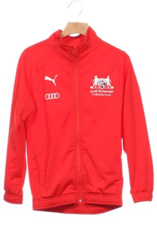 Dziecięca sportowa bluza PUMA, Rozmiar 9-10y/ 140-146 cm, Kolor Czerwony, Cena 91,99 zł