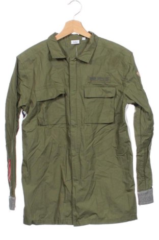 Detská bunda  Blu Kids, Veľkosť 14-15y/ 168-170 cm, Farba Zelená, Cena  17,95 €