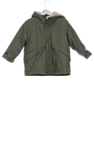 Детско яке Zara, Размер 18-24m/ 86-98 см, Цвят Зелен, Цена 20,00 €