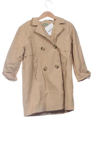 Detská bunda  Zara, Veľkosť 4-5y/ 110-116 cm, Farba Béžová, Cena  10,00 €