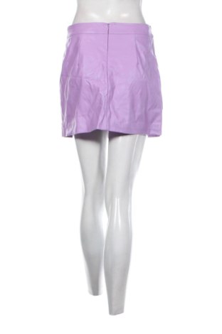 Bőrszoknya Glamorous, Méret M, Szín Lila, Ár 23 839 Ft
