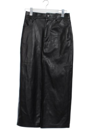 Lederrock Pull&Bear, Größe S, Farbe Schwarz, Preis 12,00 €