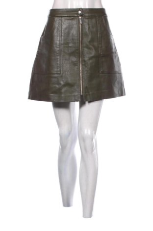 Lederrock Stradivarius, Größe L, Farbe Grün, Preis € 9,78