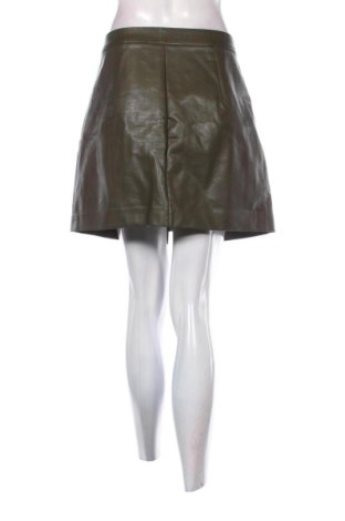 Lederrock Stradivarius, Größe L, Farbe Grün, Preis € 9,78