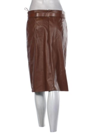 Lederrock Unbranded, Größe M, Farbe Braun, Preis € 10,00