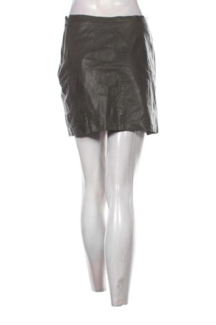 Fustă de piele Unbranded, Mărime S, Culoare Verde, Preț 156,40 Lei