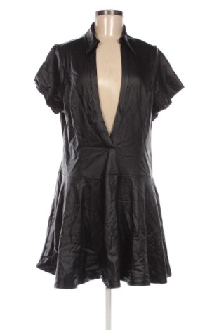 Rochie de piele SHEIN, Mărime XXL, Culoare Negru, Preț 123,99 Lei