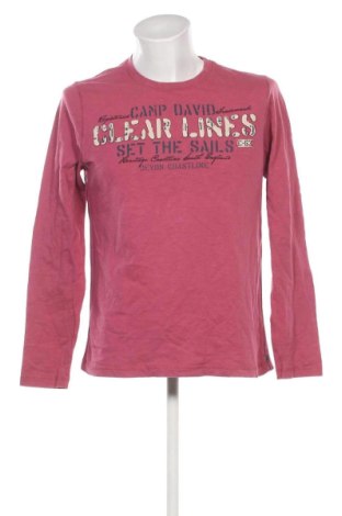 Męska bluzka Camp David, Rozmiar M, Kolor Różowy, Cena 110,99 zł