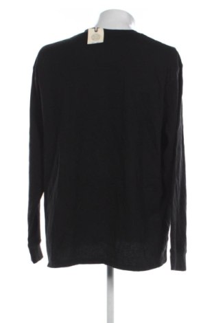 Ανδρική μπλούζα Rivers, Μέγεθος 3XL, Χρώμα Μαύρο, Τιμή 11,99 €