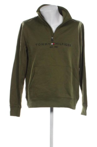 Męska bluzka Tommy Hilfiger, Rozmiar L, Kolor Zielony, Cena 183,99 zł