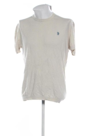 Ανδρική μπλούζα U.S. Polo Assn., Μέγεθος XXL, Χρώμα  Μπέζ, Τιμή 25,99 €