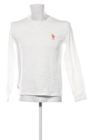 Férfi blúz U.S. Polo Assn., Méret M, Szín Fehér, Ár 23 839 Ft