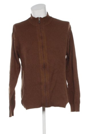 Męski kardigan Angelo Litrico, Rozmiar XXL, Kolor Brązowy, Cena 51,99 zł
