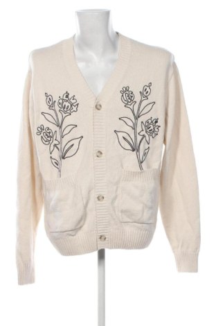 Herren Strickjacke Les Deux, Größe XXL, Farbe Ecru, Preis € 41,99